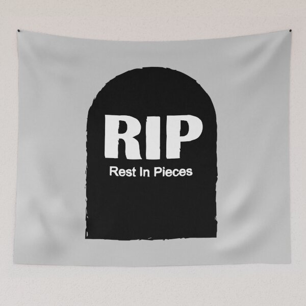 Item preview, RIP (Rest In Pieces) designed and sold by SarcasticWords.