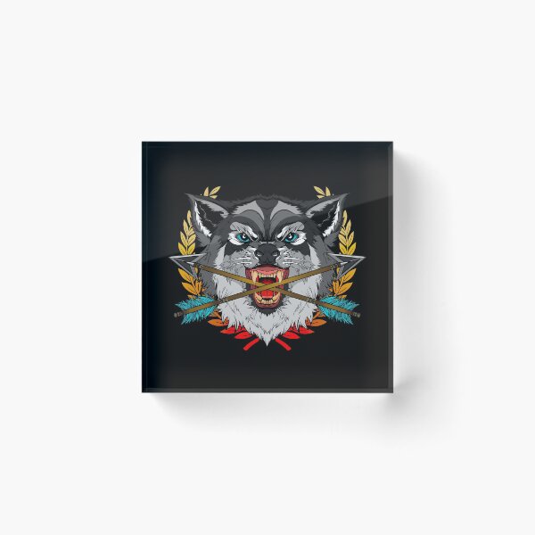 Item preview, Wolf designed and sold by IllustrateLaw.