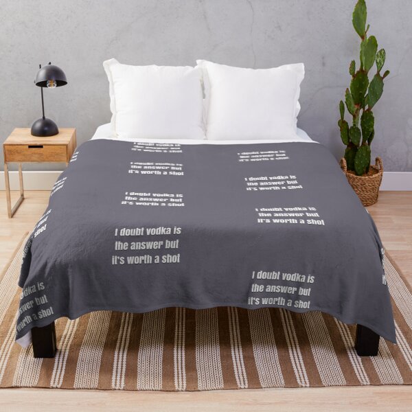 Item preview, I doubt vodka’s the answer but it’s worth a shot designed and sold by BellaTho.