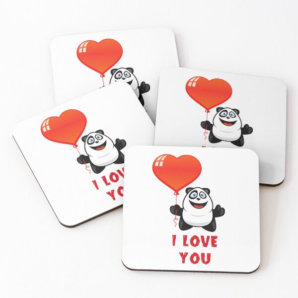 Item preview, I love you, panda, funny gift idea, pandas, love designed and sold by ThommyBLN.