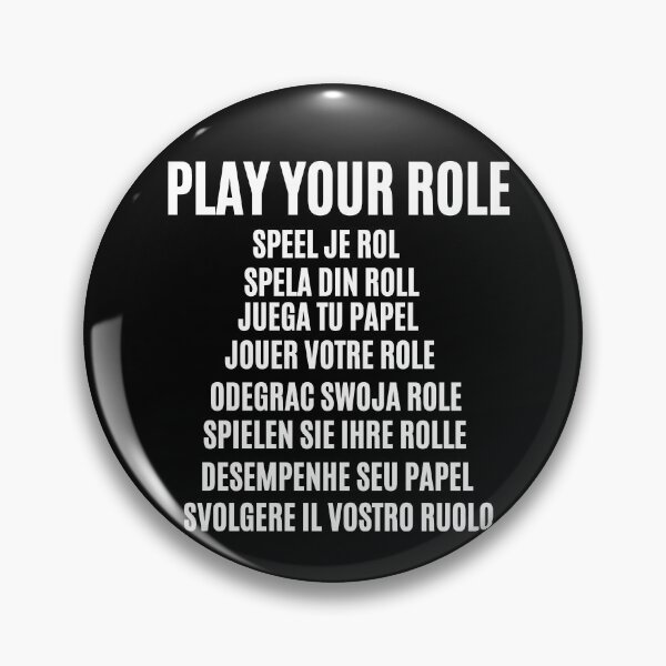 Artikelvorschau, SPIELE DEINE ROLLE (GLOBALER KAMPF) entworfen und verkauft von Skeelo702.