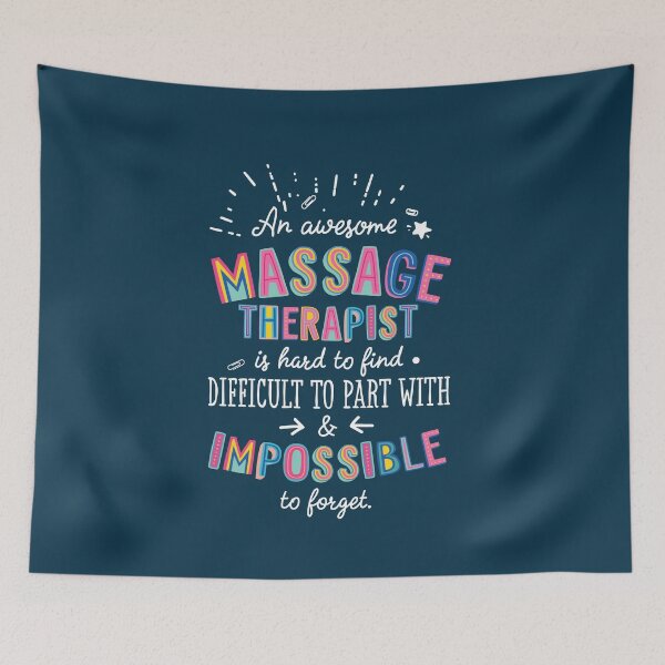 Item preview, An awesome Massage Therapist Gift Idea - Impossible to Forget Quote designed and sold by betternotes.