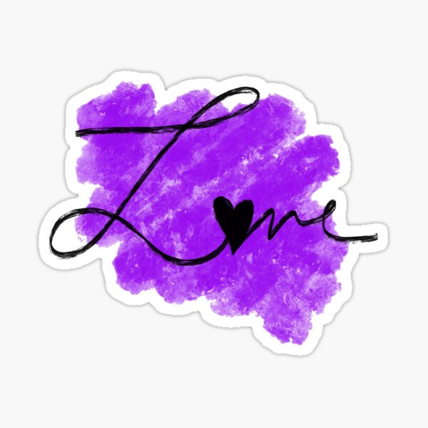 Item preview, Love Cursive Art designed and sold by SorceryCrafts.