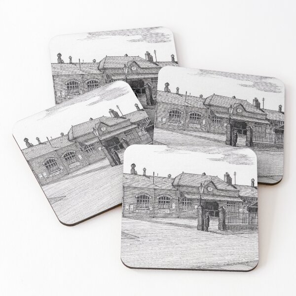 Item preview, 172 - BLYTH RAILWAY STATION - DAVE EDWARDS - INK - 1990 designed and sold by BLYTHART.
