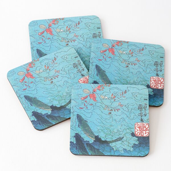 Item preview, Utagawa Kuniyoshi - Ayus against the current and hagi branch  / Chu - tanzaku - ban designed and sold by playmap.