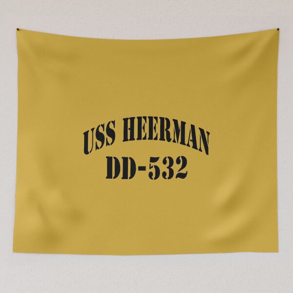 Artikelvorschau, USS HEERMAN (DD-532) SHIP'S STORE entworfen und verkauft von militarygifts.