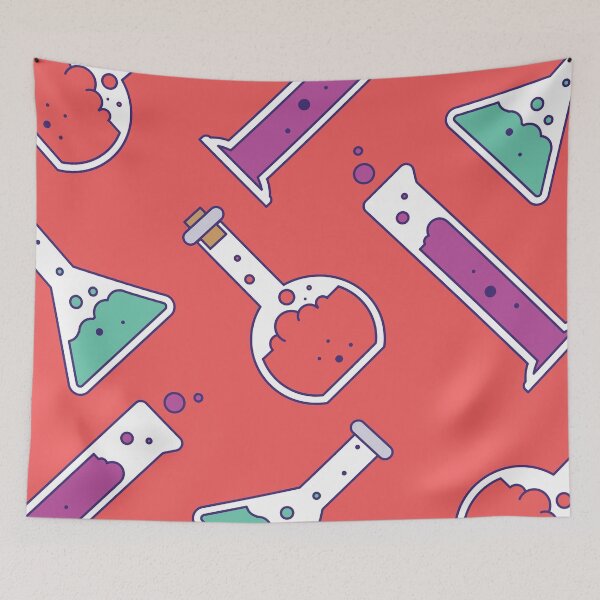 Item preview, Chemistry pattern designed and sold by Statim.
