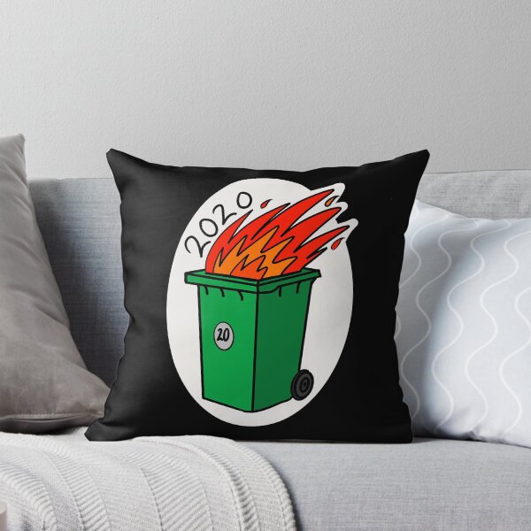 Item preview, 2020  Green wheelie bin fire designed and sold by HeffDesigns.