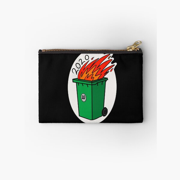 Item preview, 2020  Green wheelie bin fire designed and sold by HeffDesigns.