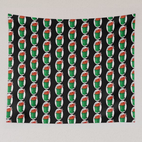 Item preview, 2020  Green wheelie bin fire designed and sold by HeffDesigns.