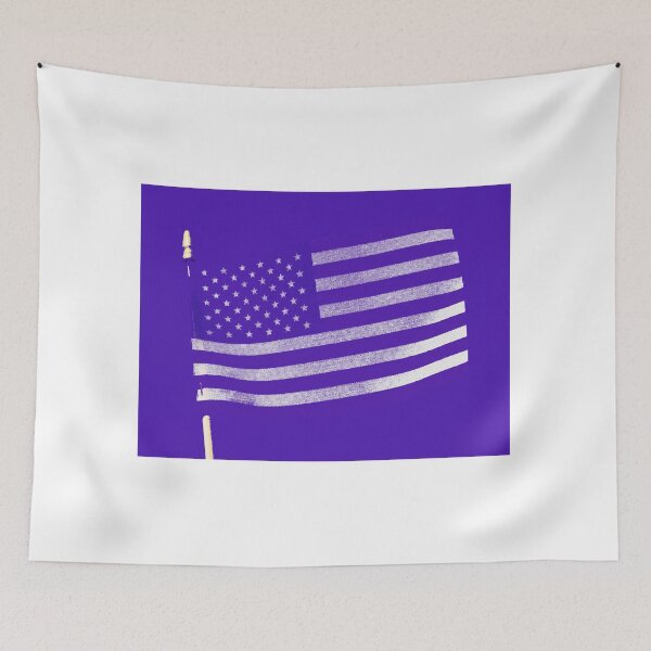 Item preview, Blue American Flag Illustration designed and sold by SEEphotos7171.