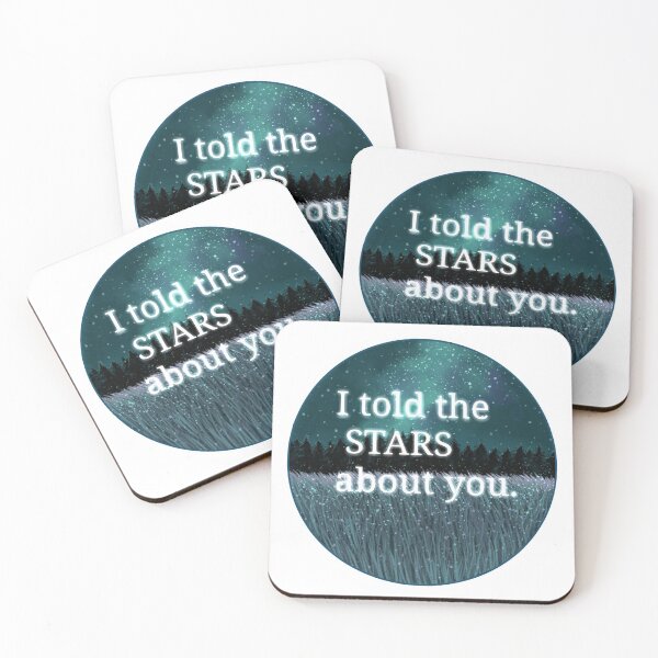 Item preview, Starry night quote designed and sold by TrixianArt.