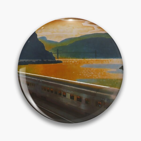Item preview, Highlands of the Hudson retro poster designed and sold by CorasPosters.