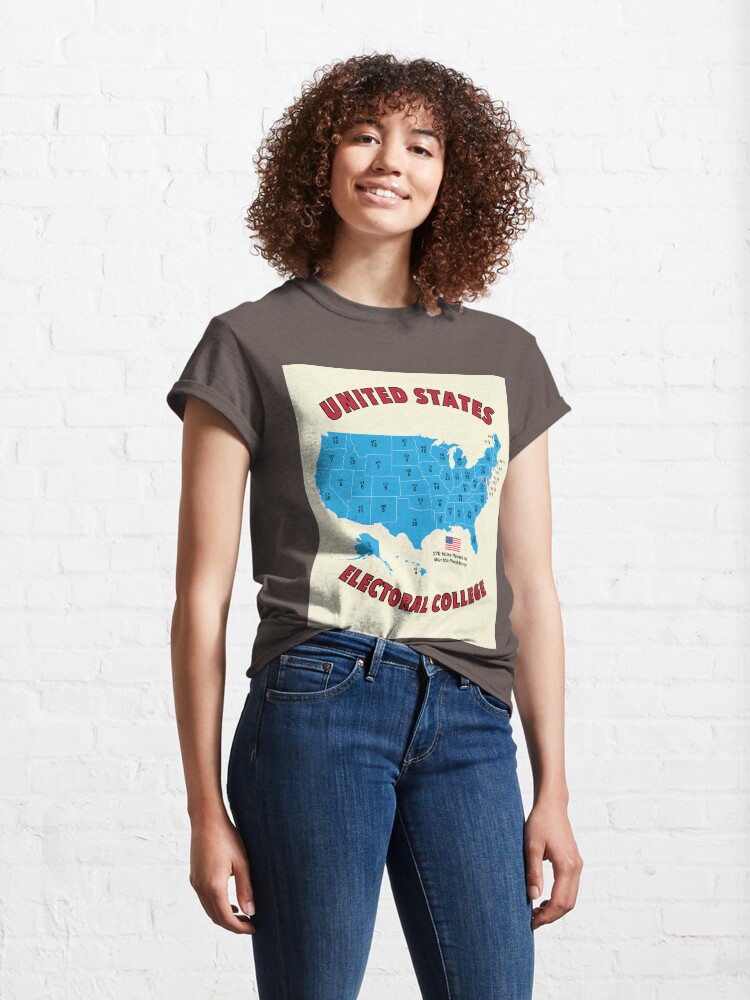 Alternate view of United States Electoral College Vote 2020 Classic T-Shirt