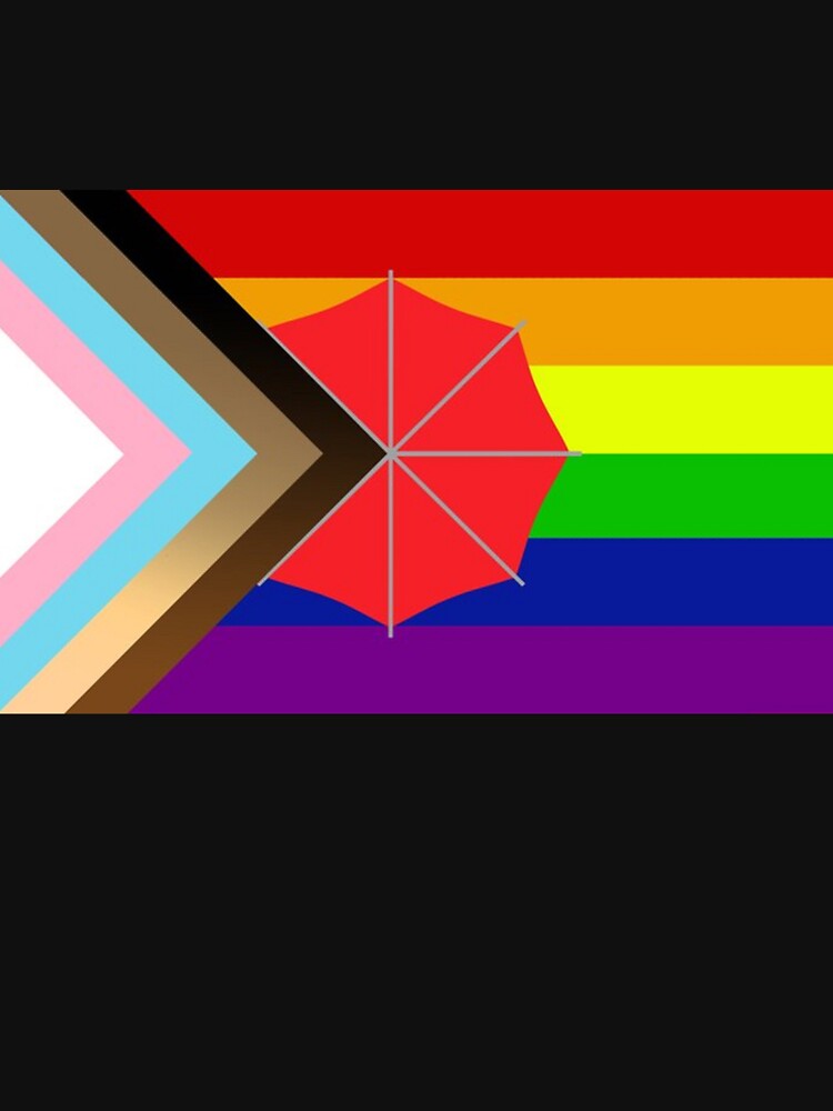 Thumbnail 7 of 7, Classic T-Shirt, inclusive flag designed and sold by ammehoela.