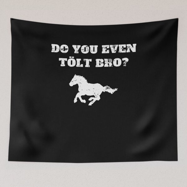 Item preview, Do you even tolt bro horse icelandic Retro Vintage designed and sold by Jeangel97.