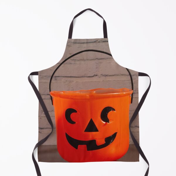 Item preview, Carved pumpkin shaped candy basket designed and sold by brambillasimone.
