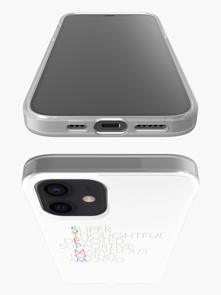 Alternate view of Superlative Stepmom iPhone Case & Cover