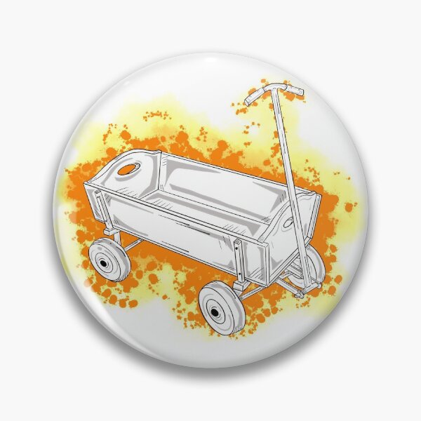 Item preview, Wagon With Orange watercolor  designed and sold by missmann.