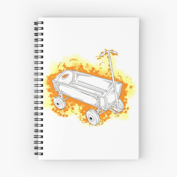 Item preview, Wagon With Orange watercolor  designed and sold by missmann.