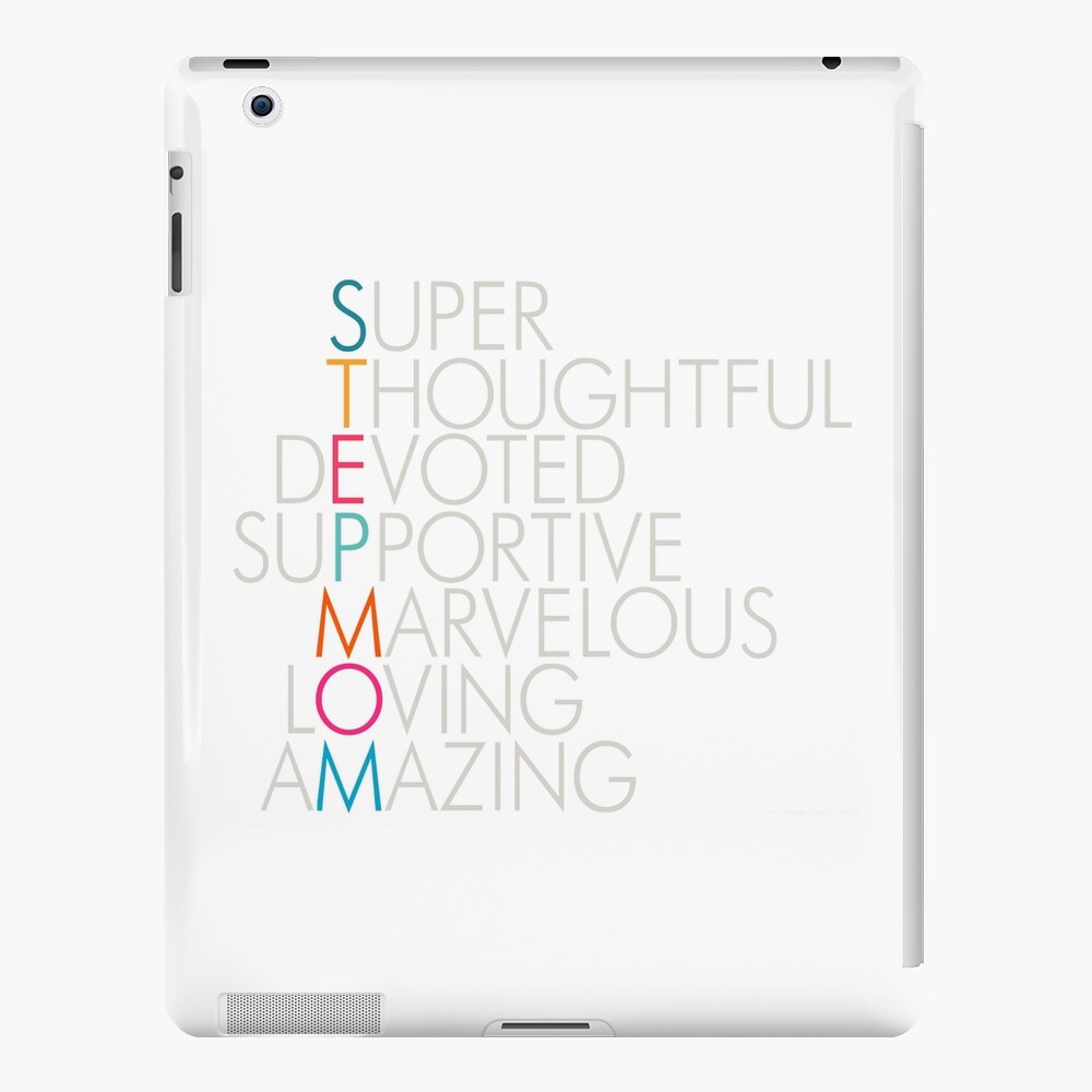 Superlative Stepmom iPad Case & Skin