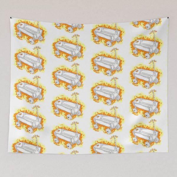 Item preview, Wagon With Orange watercolor  designed and sold by missmann.