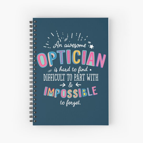 Item preview, An awesome Optician Gift Idea - Impossible to Forget Quote designed and sold by betternotes.