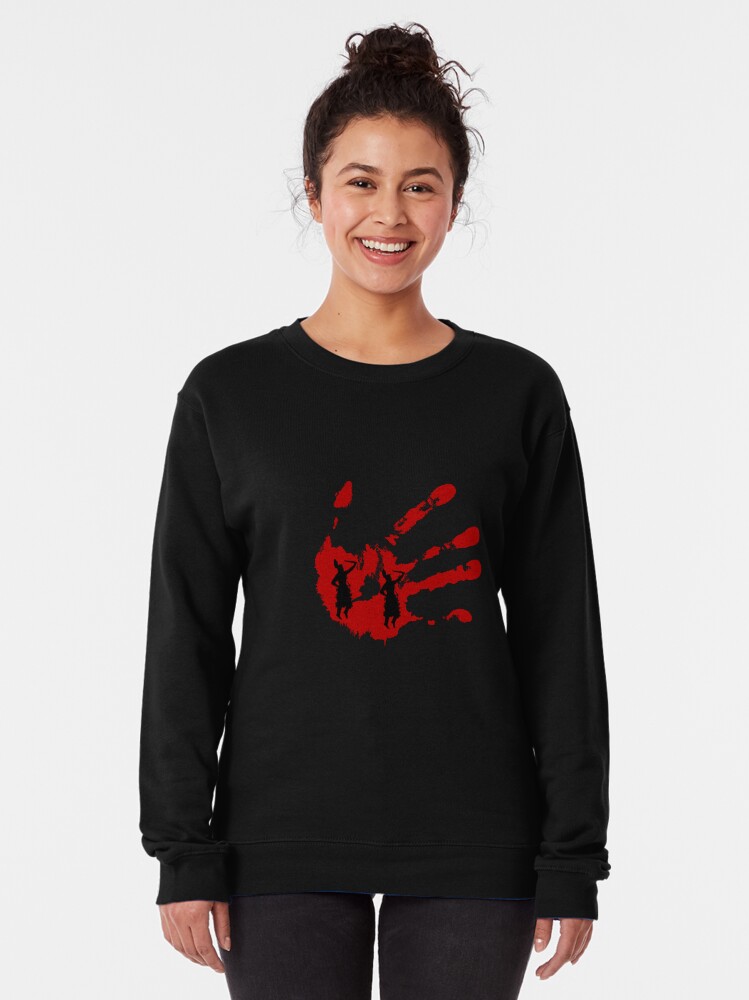 Alternate view of no more stolen sisters -MMIW Pullover Sweatshirt