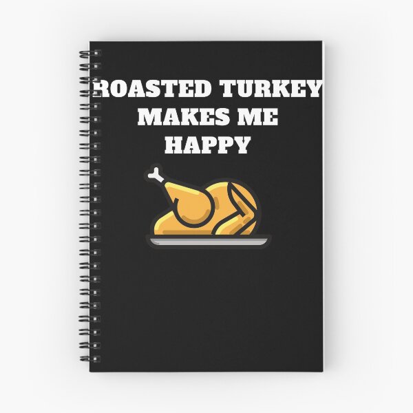 Item preview, Thanksgiving dinner roasted turkey makes me happy designed and sold by Jeangel97.
