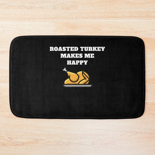 Item preview, Thanksgiving dinner roasted turkey makes me happy designed and sold by Jeangel97.