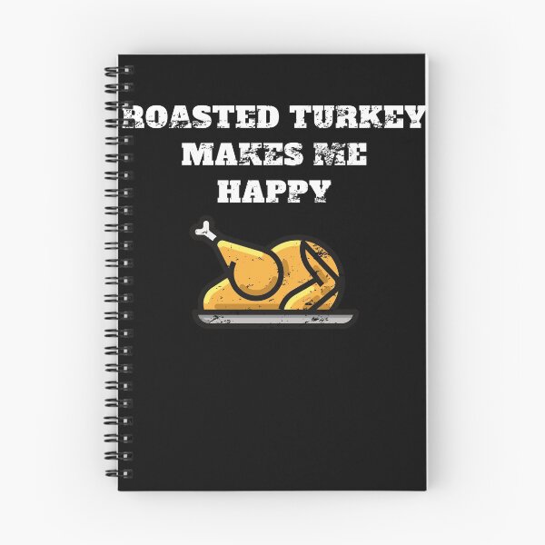 Item preview, Thanksgiving dinner roasted turkey makes me happy Retro Vintage designed and sold by Jeangel97.