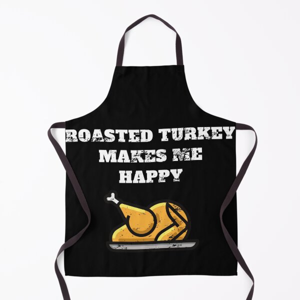 Item preview, Thanksgiving dinner roasted turkey makes me happy Retro Vintage designed and sold by Jeangel97.