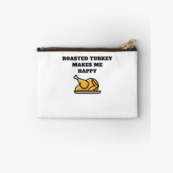 Item preview, Thanksgiving dinner roasted turkey makes me happy designed and sold by Jeangel97.