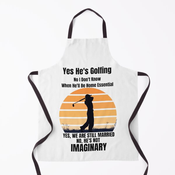 Item preview, Yes He's Golfing No I Don't Know When He'll Be Home  designed and sold by MoMasry.