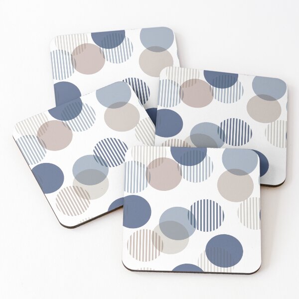 Item preview, Bluish Circles designed and sold by mischellero.