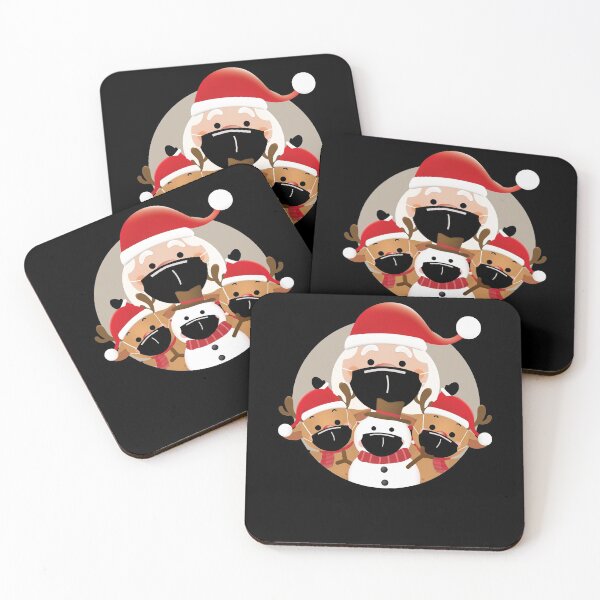 Item preview,  Santa Wearing Mask Christmas 2020 designed and sold by IyadBro.