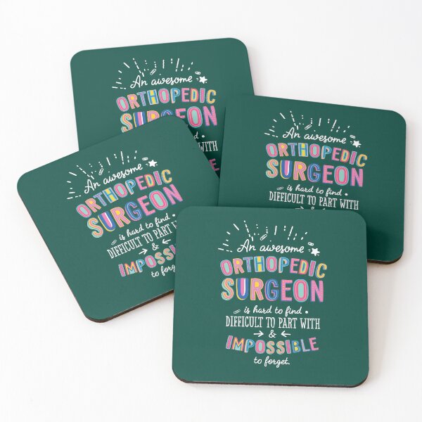 Item preview, An awesome Orthopedic Surgeon Gift Idea - Impossible to Forget Quote designed and sold by betternotes.