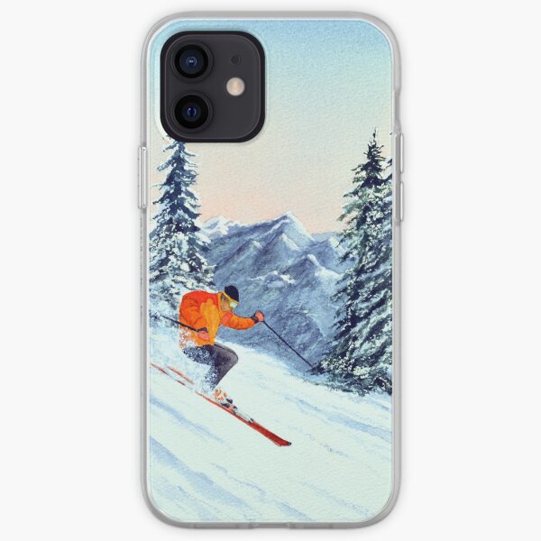 Skiing - The Clear Leader iPhone Soft Case