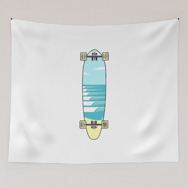 Item preview, Longboard Skateboard Stoked designed and sold by Fangpunk.