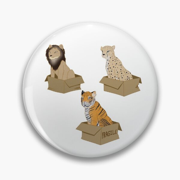 Item preview, Big Cats in Big Boxes designed and sold by GothicGeekArt.