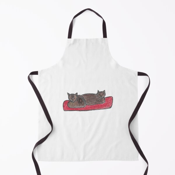 Item preview, Cats sleeping on a red cushion designed and sold by Elizabeth Lough.