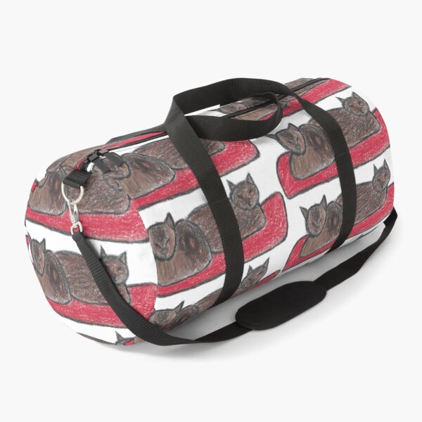 Item preview, Cats sleeping on a red cushion designed and sold by Elizabeth Lough.