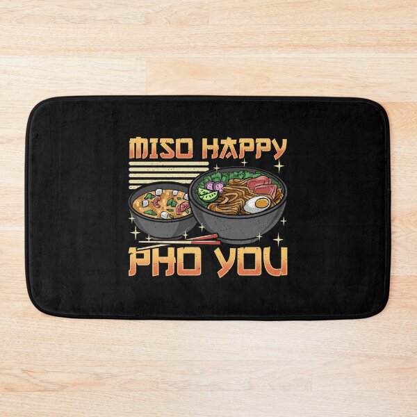 Item preview, Funny Miso Happy Pho You Miso Soup Pun designed and sold by perfectpresents.