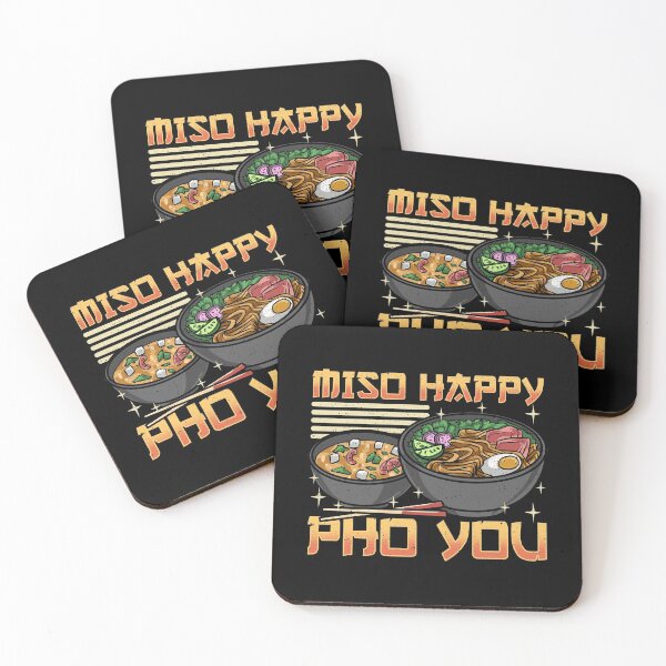 Item preview, Funny Miso Happy Pho You Miso Soup Pun designed and sold by perfectpresents.