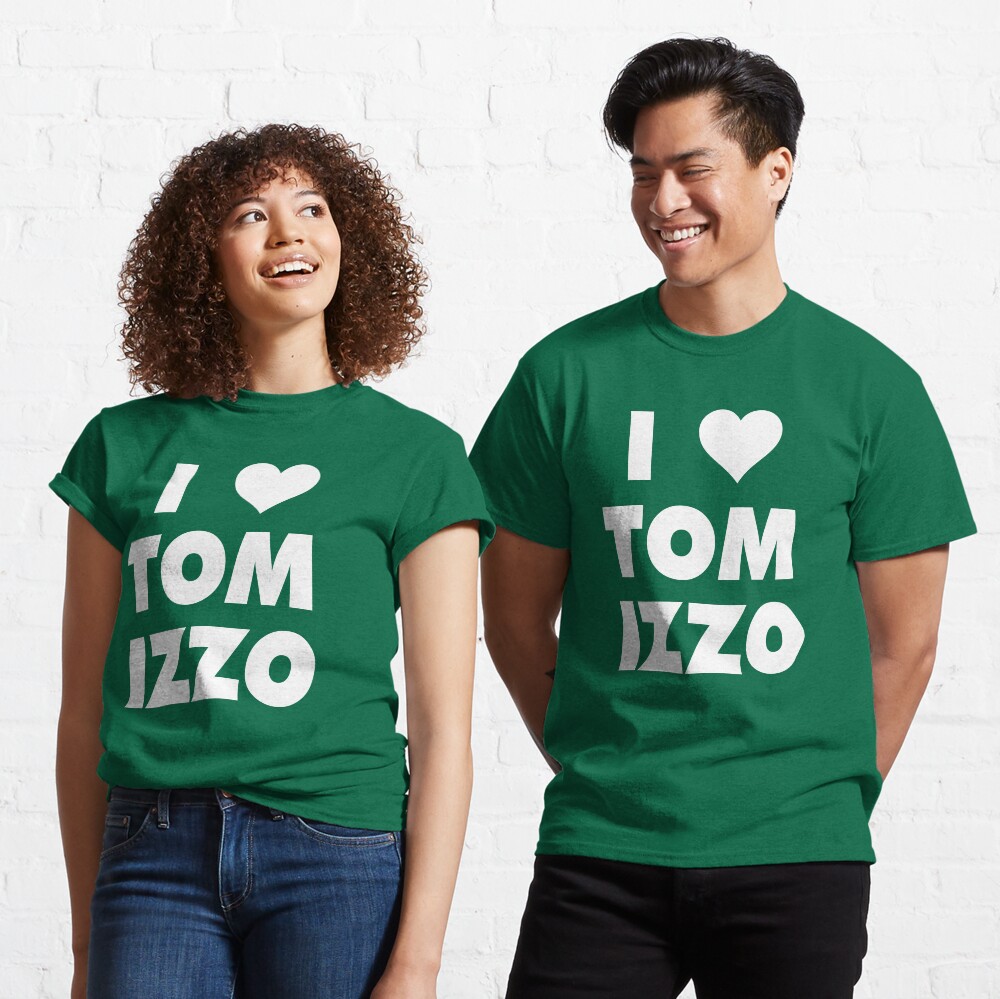 Ich LIEBE TOM IZZO Michigan State Basketball Trainer Herz Classic T-Shirt