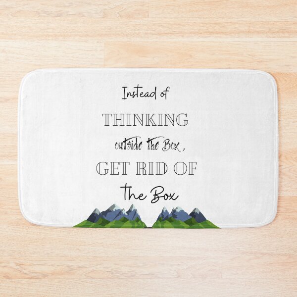 Item preview, Instead of thinking outside the box, get rid of the box designed and sold by Emma Kunz.