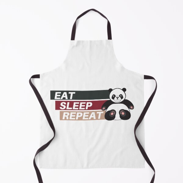 Item preview, Eat Sleep Repeat Cute Panda  designed and sold by zeezy 007.