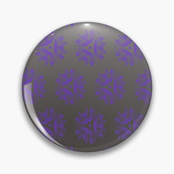 Item preview, Small violet floral pattern on a gradient taupe background  designed and sold by PetaJaneHome.
