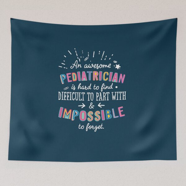 Item preview, An awesome Pediatrician Gift Idea - Impossible to Forget Quote designed and sold by betternotes.