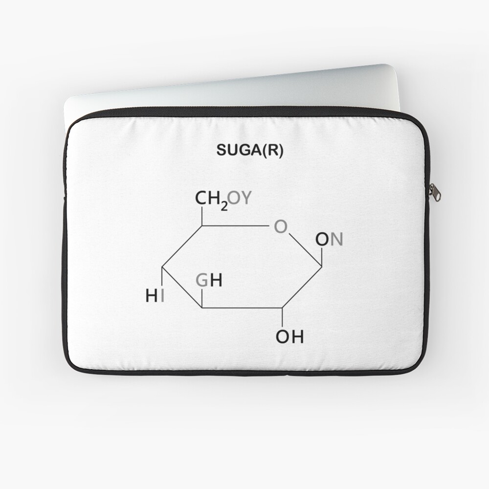BTS Yoongi Compound Suga(r) Laptop Sleeve